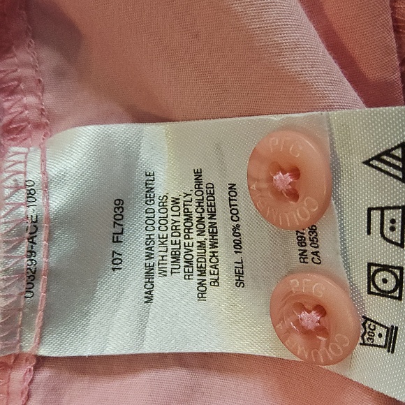Columbia Pink Long Sleeve Shirt XL(B4) - Picture 5 of 6